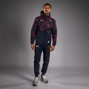 Pánská Mikina UFC Fusion by Venum Authentic Fight Night Men’s Walkout - černo/červená