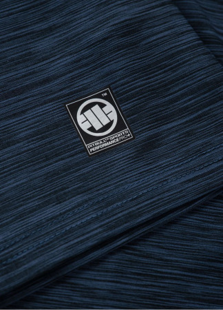 PitBull West Coast Funkční Triko Casual Sport Small Logo  - modré