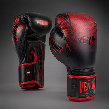 Boxerské rukavice VENUM x RWS 2.0 - černo/červené