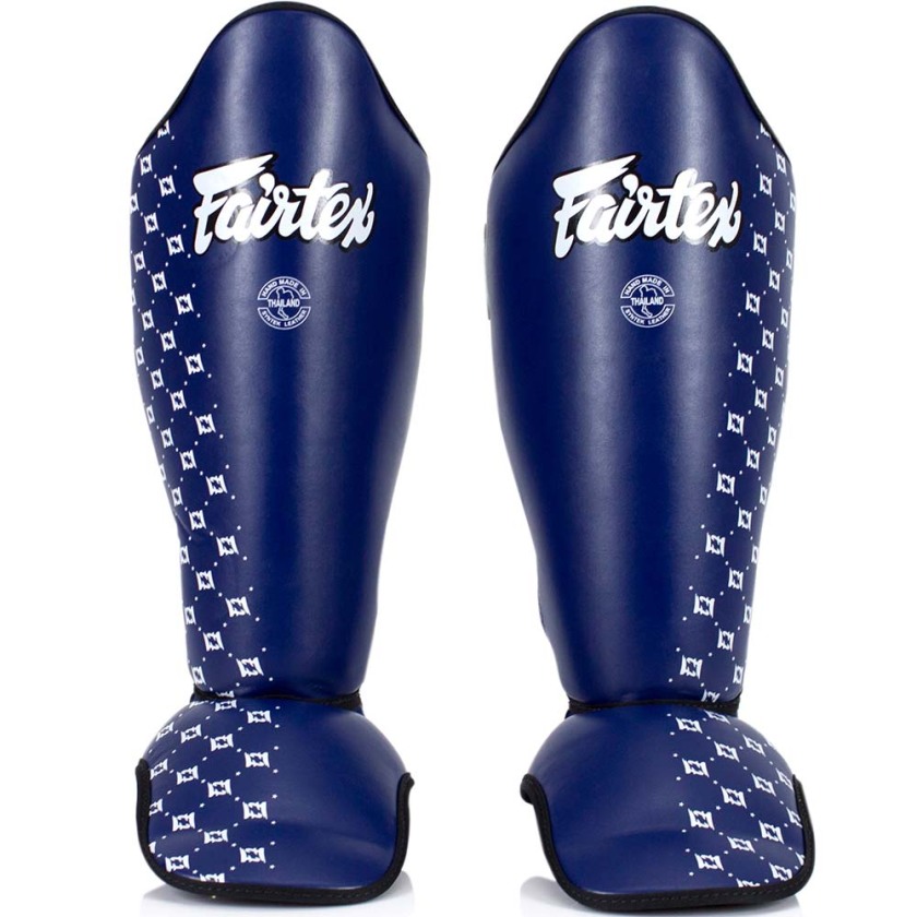 Chrániče holení a nártů Fairtex  SP5 - modrobílá
