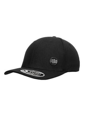 PitBull West Coast Kšiltovka Snapback HOOK & LOOP 3D METAL LOGO - černá
