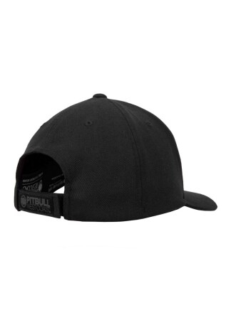 PitBull West Coast Kšiltovka Snapback HOOK & LOOP 3D METAL LOGO - černá
