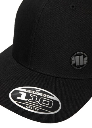 PitBull West Coast Kšiltovka Snapback HOOK & LOOP 3D METAL LOGO - černá