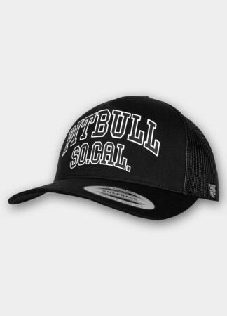 PitBull West Coast Kšiltovka snapback SO CAL retro Trucker - černo/černá