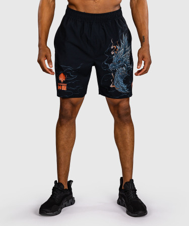 Tréninkové šortky VENUM Thunder Dragon - Black/Grey/Copper
