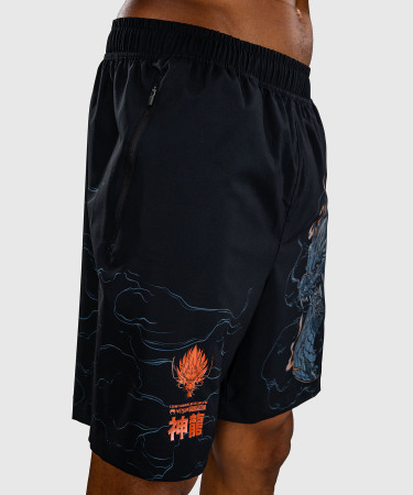 Tréninkové šortky VENUM Thunder Dragon - Black/Grey/Copper