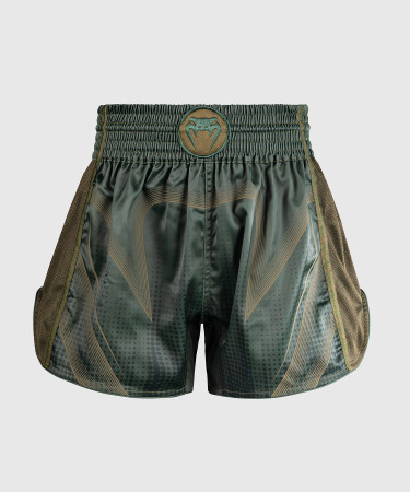Thai trenýrky Venum Stealth - Khaki/Dark Green