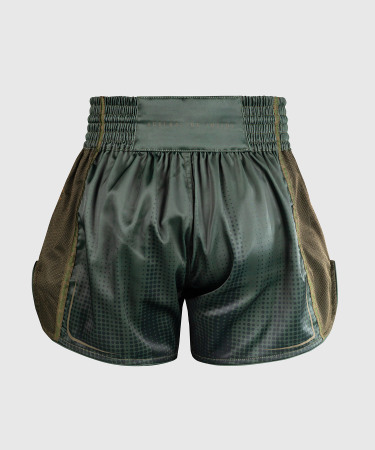 Thai trenýrky Venum Stealth - Khaki/Dark Green
