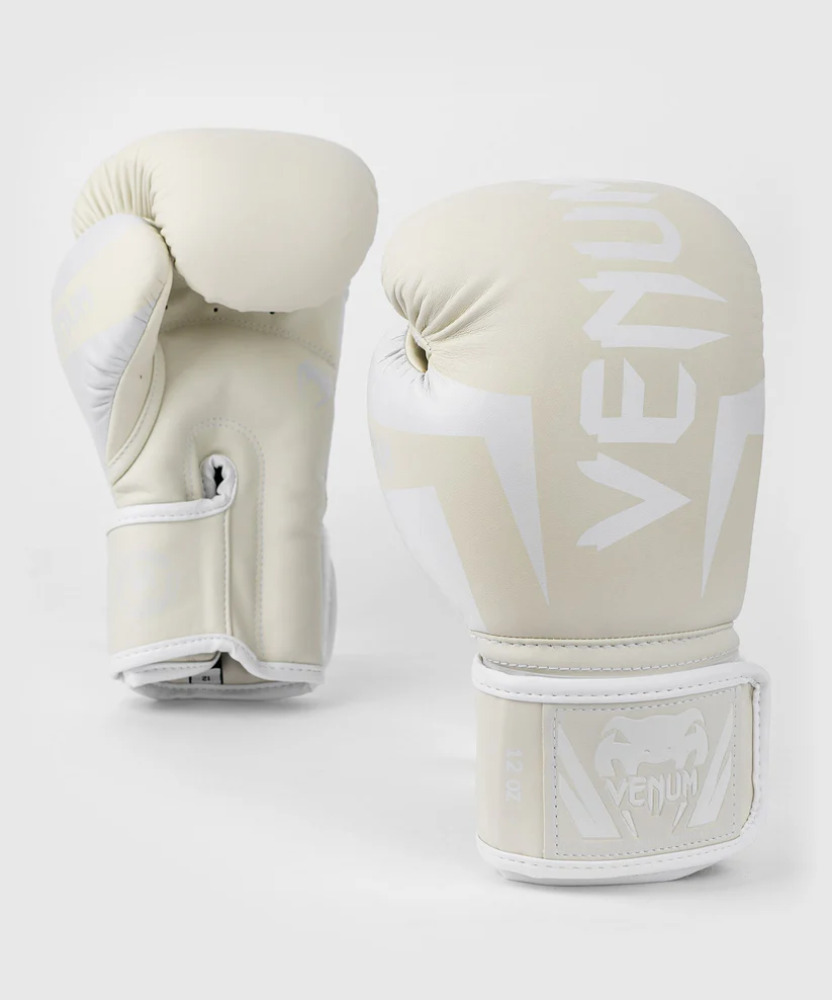 Boxerské rukavice VENUM ELITE - bílé