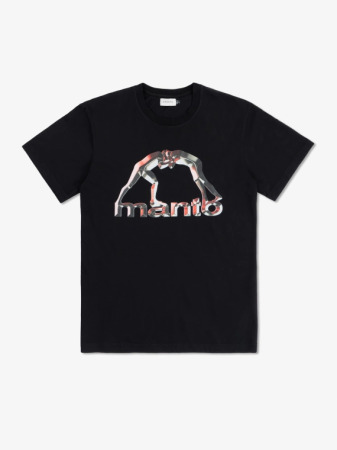 Pánské Triko Manto METAL - černé