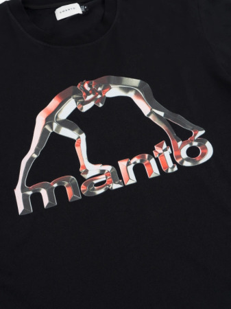 Pánské Triko Manto METAL - černé