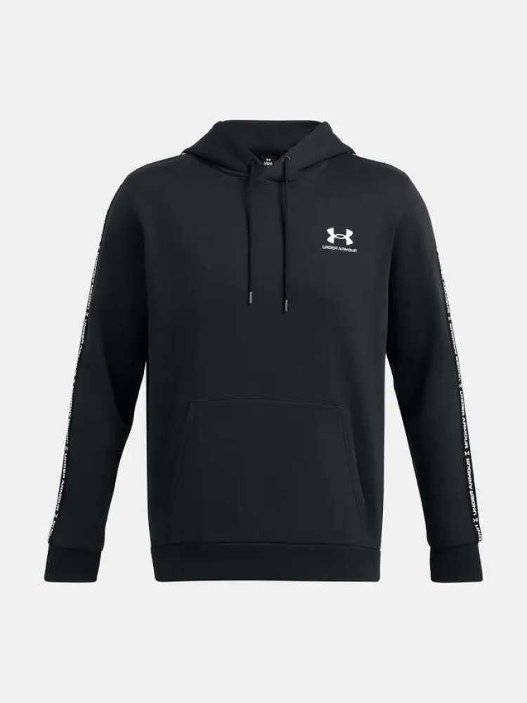 Pánská mikina UNDER ARMOUR Icon Fleece HD Taping - černá