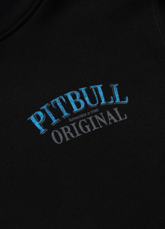 PitBull West Coast Pánská mikina MIDNIGHT KP - černá