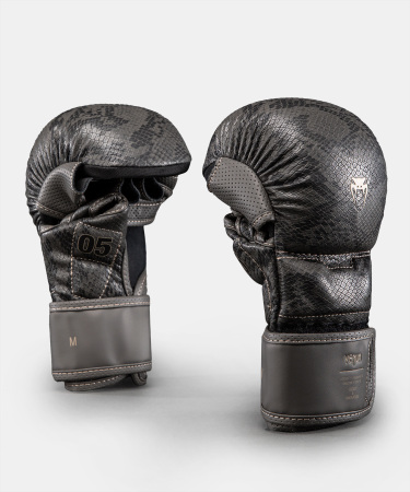 MMA Sparring rukavice VENUM Impact Evo Scales - Dark Grey