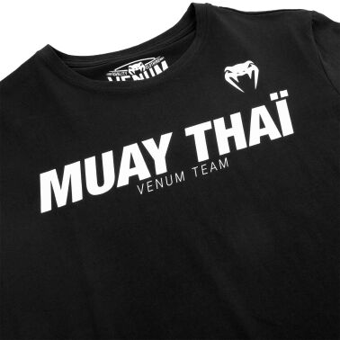 Pánské tričko VENUM MUAY THAI VT - černo/bílé