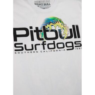 Triko PitBull West Coast CAMINO - bílé