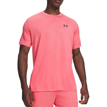 Pánské funkční tričko Under Armour UA Tech Vent VHS Jacquard SS - PNK