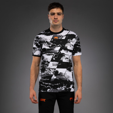 Pánské triko VENUM UFC Zenith by Venum Authentic Fight Week - bílo/černé