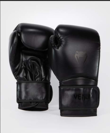 Boxerské rukavice Venum Contender 1.5 XT - černočerné