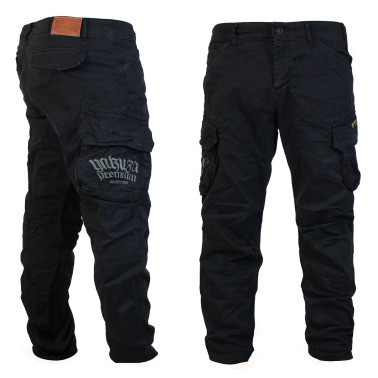Yakuza Premium Pánské kalhoty Cargo 3752 - černé