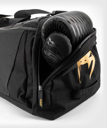 Sportovní taška VENUM Trainer Lite Evo Sports - černo/zlatá