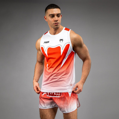 Pánské tílko Venum x RWS 2.0 Dry-Tech - bílo/červené
